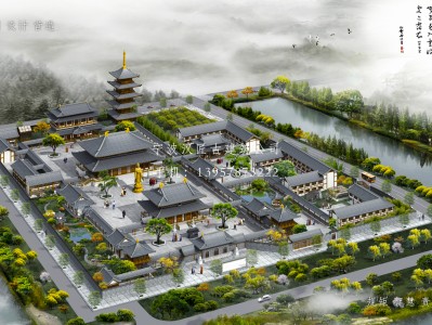 黄岩寺庙建筑总体规划方案